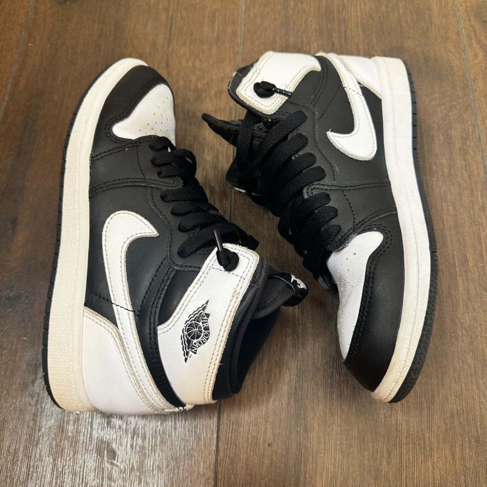 Nike Air Jordan 3Y Retro High OG Black White Sneakers